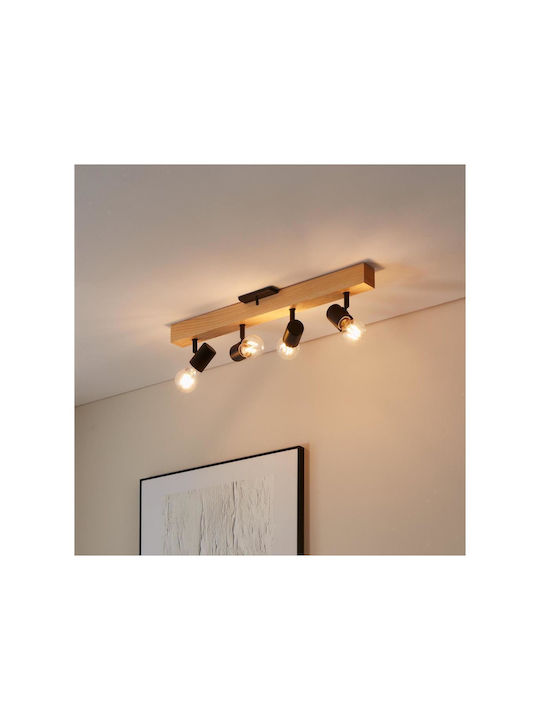 Eglo 99481 Spot Light Townshend 3 4xe27 10w 230v FSC Certified