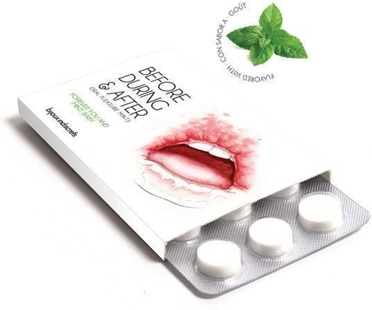 Bijoux Indiscrets Oral Pleasure Mints Forever You & Mint Baby Erotic Edible Gift 12 Pieces