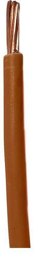 Nexans Καλώδιο Ρεύματος τύπου NYA με Διατομή 1x6mm² σε Καφέ Χρώμα 1m