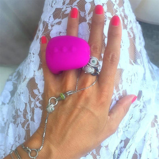 Fun Toys Gring Xl Finger Vibrator Sweet Raspberry Δονητής Δακτύλου Μωβ
