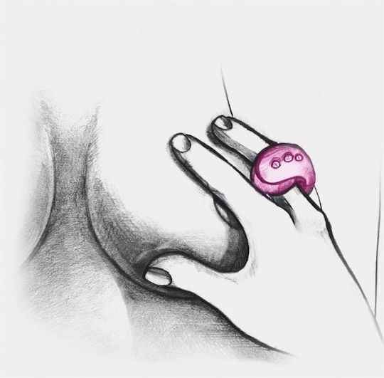 Fun Toys Gring Xl Finger Vibrator Sweet Raspberry Δονητής Δακτύλου Μωβ
