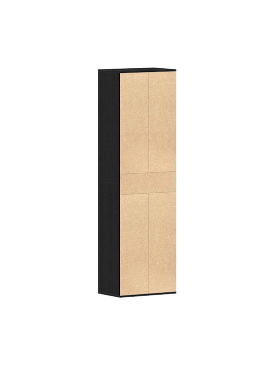 Schuhschrank aus Massivholz 54x34x183cm