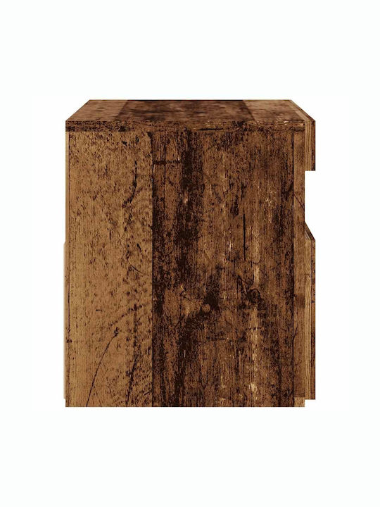 TV-Ständer mit LED-Beleuchtung Braune M60xT35xH40cm