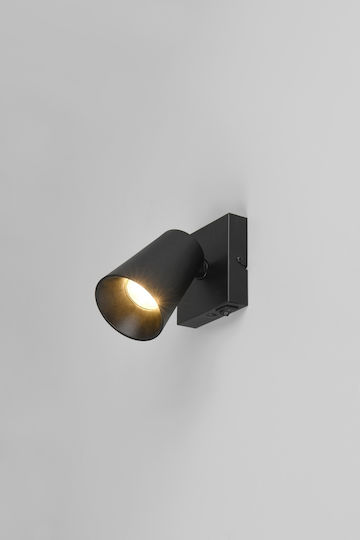 Trio Lighting Μονό Σποτ σε Μαύρο Χρώμα