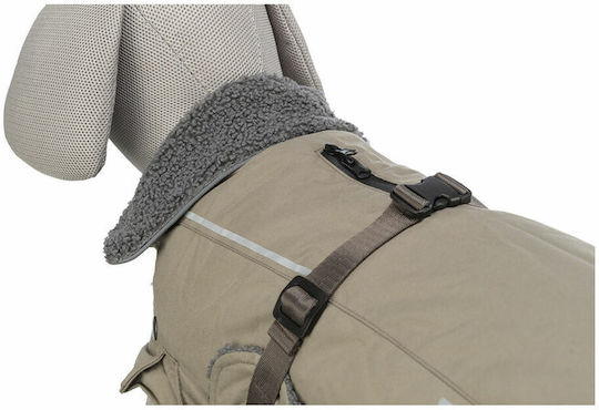 Trixie Rouen Beige Dog Coat with 38cm Back Length