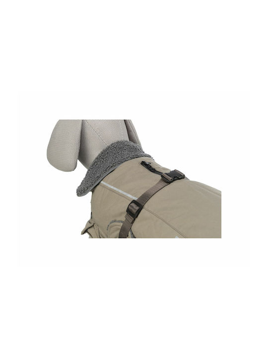 Trixie Rouen Beige Dog Coat with 48cm Back Length