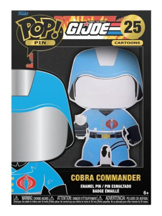 Funko Pop! Pin Movies: Cobra Commander Funko Pop! Pin Movies: Cobra Commander