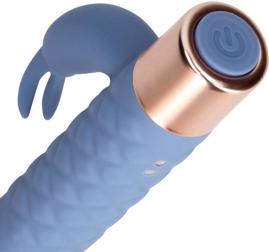 Rabbit Δονητής Σημείου G Σιλικόνης Mini G-spot Rabbit Vibrator Μπλε
