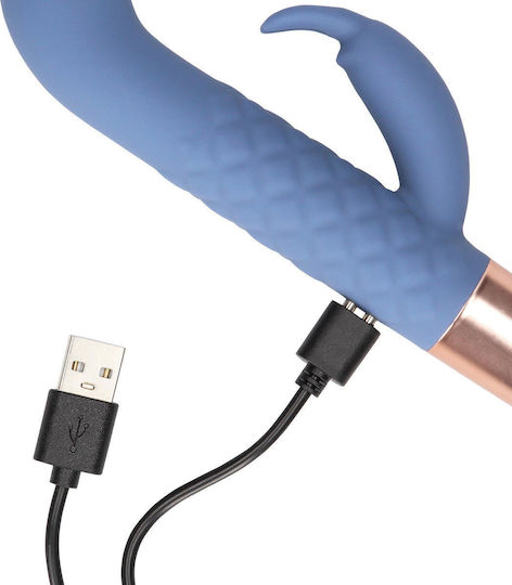 Rabbit Δονητής Σημείου G Σιλικόνης Mini G-spot Rabbit Vibrator Μπλε