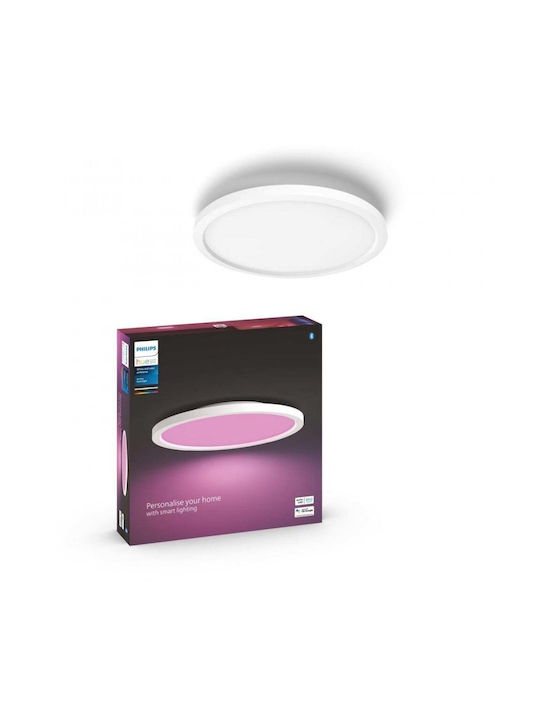 Philips Surimu Στρογγυλό Εξωτερικό LED Panel 40W με Ρυθμιζόμενο Λευκό Φως