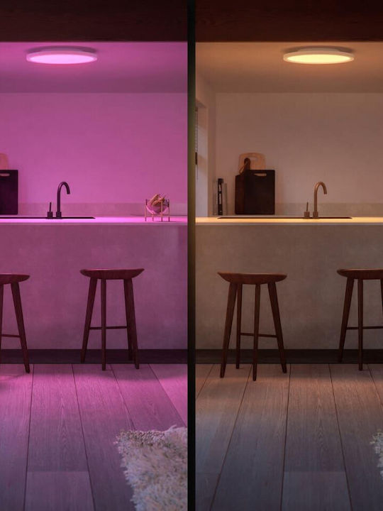 Philips Surimu Στρογγυλό Εξωτερικό LED Panel 40W με Ρυθμιζόμενο Λευκό Φως