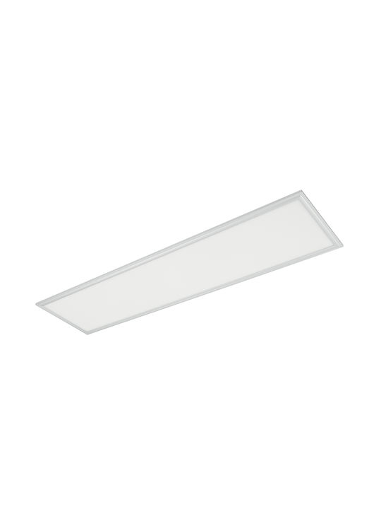 Elmark Παραλληλόγραμμο LED Panel 40W με Φυσικό Λευκό Φως 4000K 119.5x29.5εκ.