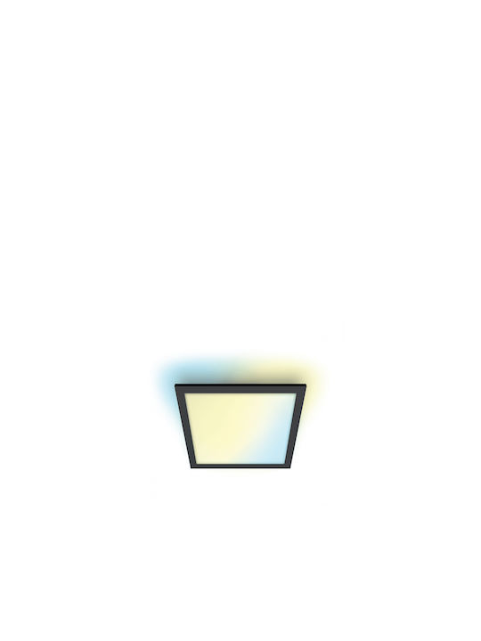 WiZ Pătrat Panou LED Putere 36W cu Bianco reglabil Lumini 60x60cm.
