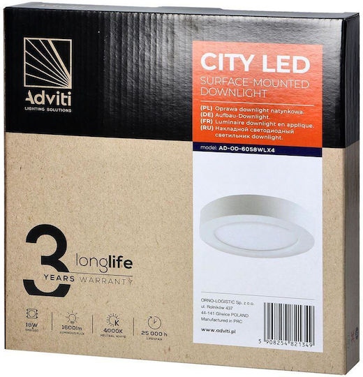 Orno LED Panel 18W