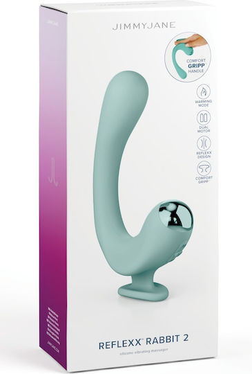 Jimmyjane Vibrator Kaninchen 2cm Türkis