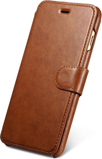 Xoomz XIP 6015 Brieftasche Synthetisches Leder Schwarz (iPhone 6/6s Plus)