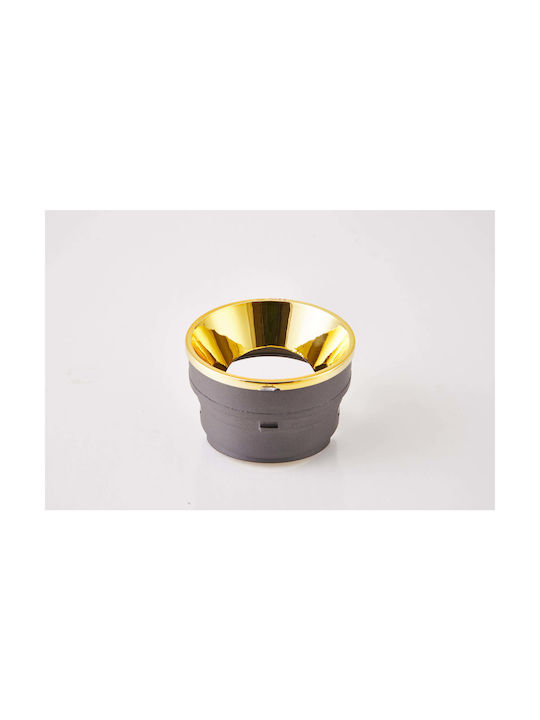 Home Lighting Metalic Spot Încorporat cu Soclu GU10 Auriu 7x7cm. 1buc
