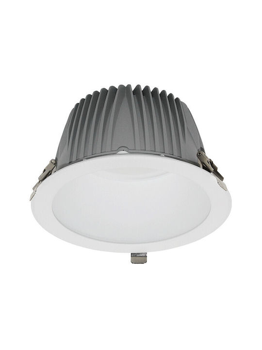 Elmark Rund Metallisch Einbau Spot mit integriertem LED und Kaltweißes Licht Weiß 21.7x21.7cm. 1Stück Elmark Rund Metallisch Einbau Spot mit integriertem LED und Kaltweißes Licht Weiß 21.7x21.7cm. 1Stück