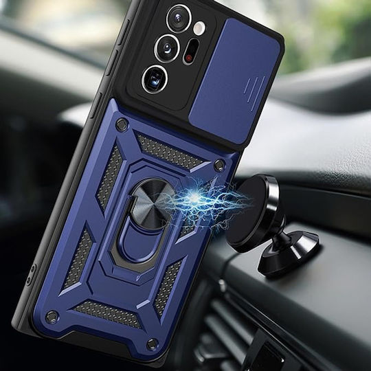 Techsuit Camshield Задна корица Силикон Черен (Galaxy Note 20TCL 20L / 20L+ / 20 5G / 20S)
