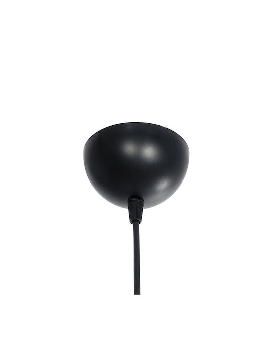 GloboStar Edison Pendant Light Beige with Socket E27 18.5x18.5x66cm