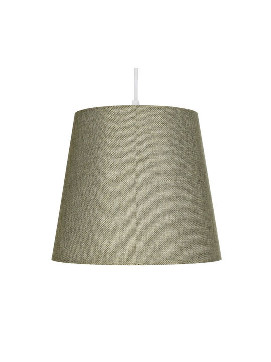 GloboStar Coney Κρεμαστό Φωτιστικό Πράσινο με Ντουί E27 26x26x93εκ.