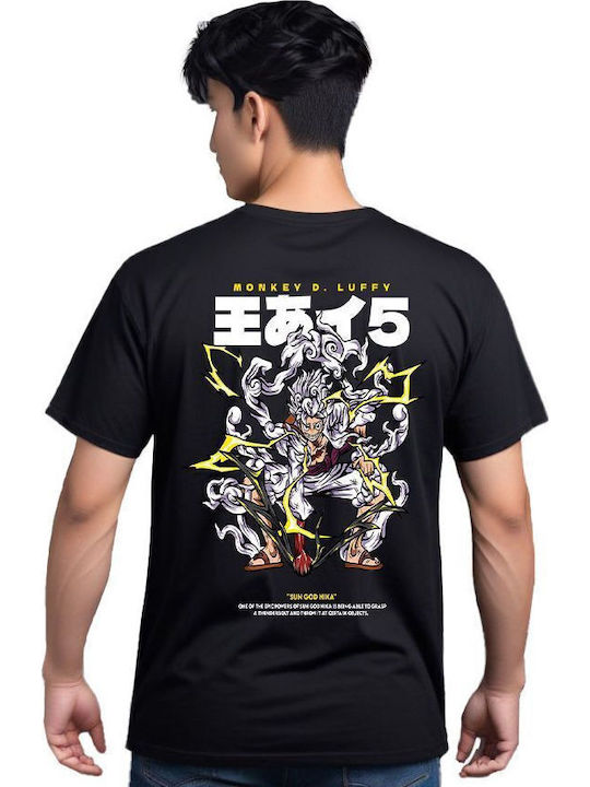 Pop Culture One Piece Luffy Gear 5 Cotton T-shirt