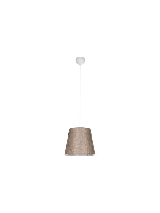 GloboStar Coney Pendant Light Brown with Socket E27 26x26x93cm