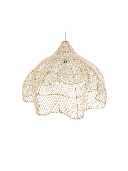GloboStar Adeje Deckenleuchte Beiges Boho Raster mit Lampenbirnensockel E27 80x80x55cm