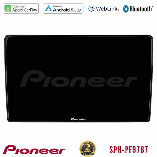Pioneer Ηχοσύστημα Αυτοκινήτου για Daihatsu Sirion Subaru Justy 2005-2010 (Bluetooth/USB/WiFi/GPS/Apple-Carplay/Android-Auto) με Οθόνη Αφής 9"