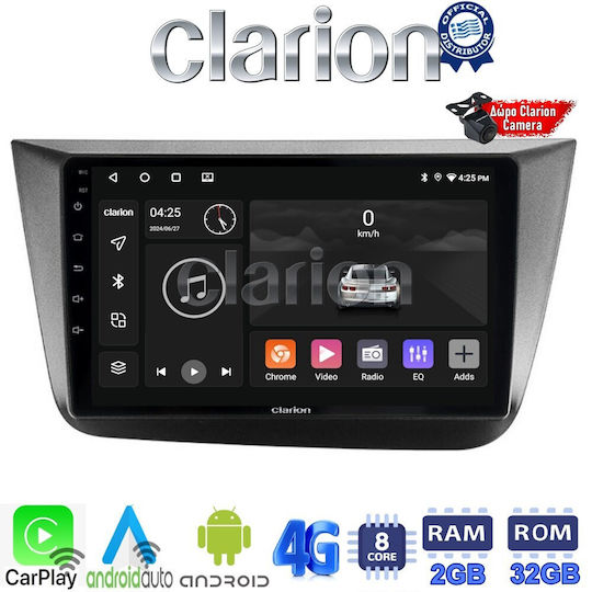 Clarion Автомобилна Аудио Система (Блутут/USB/WiFi/GPS/Apple-Carplay/Android-Auto) с Тъчскрийн 9"