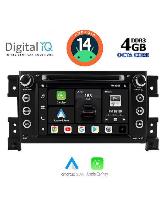 Digital IQ Car Audio System for Suzuki Grand Vitara 2005-2015 (Bluetooth/USB/AUX/WiFi/GPS) with Touch Screen 7"