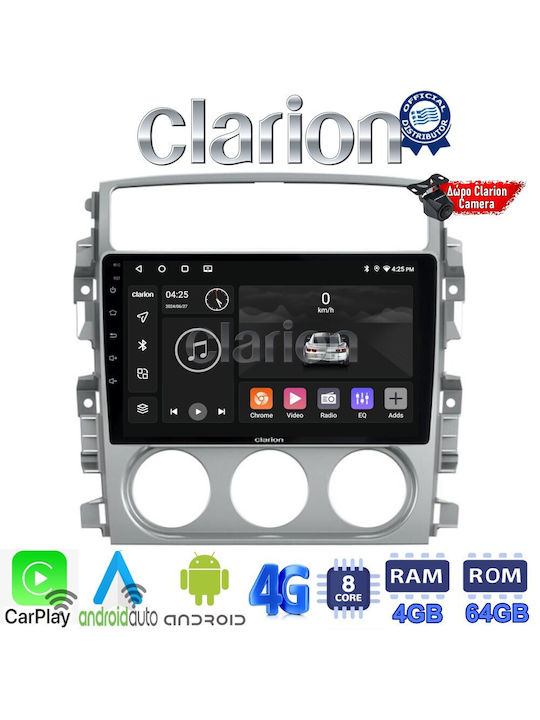 Clarion Ηχοσύστημα Αυτοκινήτου για Suzuki Liana 2001>2008 (Bluetooth/USB/WiFi/GPS/Apple-Carplay/Android-Auto) με Οθόνη Αφής 9"