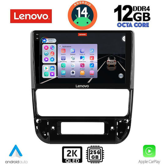 Lenovo Auto-Audiosystem für Peugeot 406 1998-2004 (Bluetooth/USB/WiFi/GPS/Apple-Carplay/Android-Auto) mit Touchscreen 9"