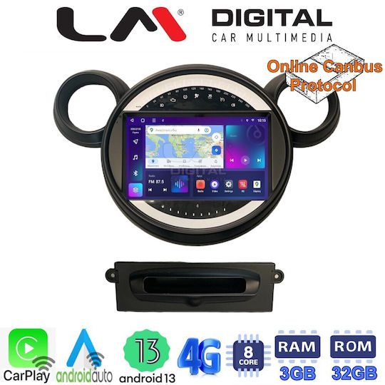 LM Digital Автомобилна Аудио Система (Блутут/USB/WiFi/GPS/Apple-Carplay/Android-Auto)