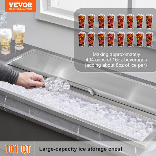 Vevor Commercial Ice Bin