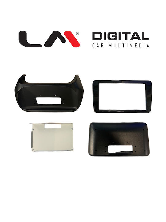 LM Digital Автомобилна Аудио Система (Блутут/USB/WiFi/GPS/Apple-Carplay/Android-Auto)