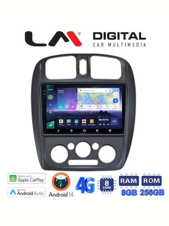 LM Digital Ηχοσύστημα Αυτοκινήτου για Mazda 323 1999>2004 (Bluetooth/USB/WiFi/GPS/Apple-Carplay/Android-Auto)