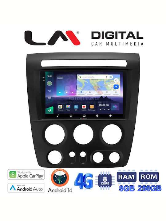 LM Digital Car Audio System Hummer H3 2006 > 2011 (Bluetooth/USB/WiFi/GPS/Apple-Carplay/Android-Auto)