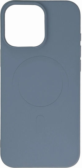 Carcasă din silicon lichid Magsafe iPhone 16 Pro Gri Deschis