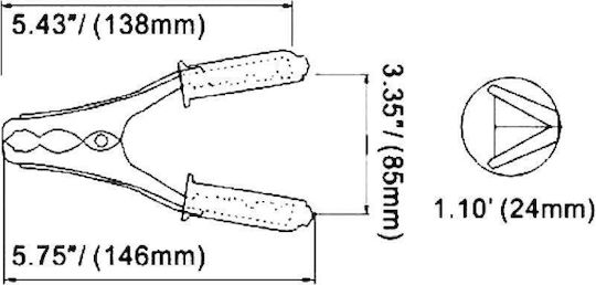 Crocodili AT-0029CU 01.113.0074 4buc
