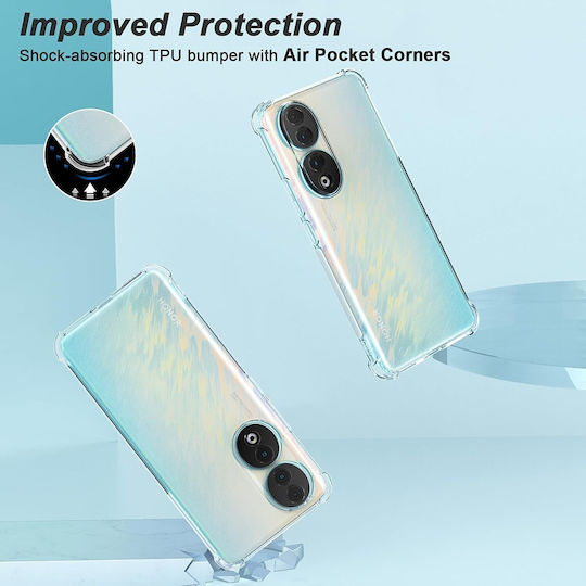 Techsuit Shockproof Clear Back Cover Σιλικόνης Διάφανο (Honor Magic7 Pro - Techsuit)