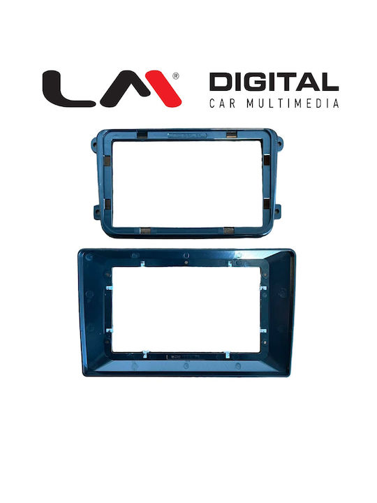 LM Digital Автомобилна Аудио Система (Блутут/USB/WiFi/GPS/Apple-Carplay/Android-Auto) с Тъчскрийн 9"