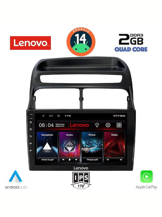 Lenovo Car Audio System for Fiat Linea 2007-2011 (Bluetooth/USB/WiFi/GPS/Apple-Carplay/Android-Auto) with Touch Screen 9"