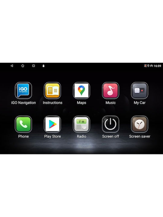Lenovo Car Audio System for Fiat Linea 2007-2011 (Bluetooth/USB/WiFi/GPS/Apple-Carplay/Android-Auto) with Touch Screen 9"