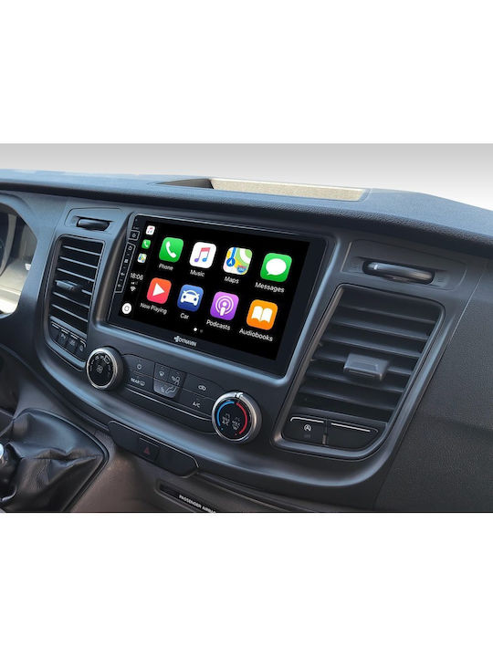Dynavin Ηχοσύστημα Αυτοκινήτου για Ford Transit Custom 2019 (Bluetooth/USB/WiFi/GPS/Apple-Carplay/Android-Auto) με Οθόνη Αφής 9"