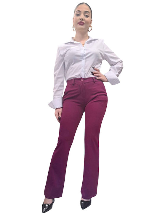 Dama Tesatura Pantaloni Violet