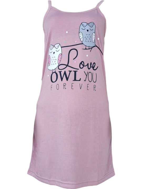 Remix Sommer Baumwolle Damen Nachthemd Rose