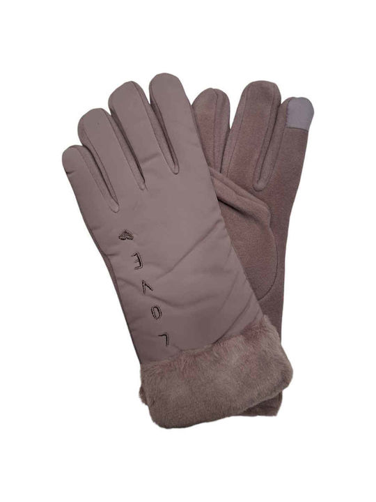 Lila Handschuhe