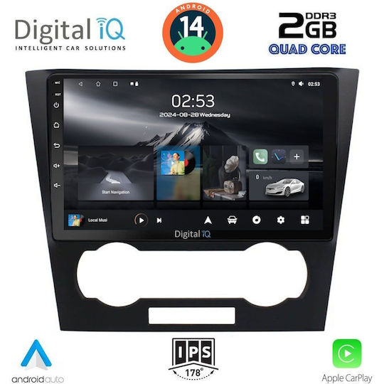 Digital IQ Car Audio System for Chevrolet Epica 2006-2011 (Bluetooth/USB/AUX/WiFi/GPS/Apple-Carplay/Android-Auto) with Touch Screen 9"