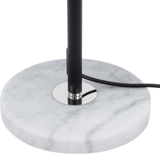 GloboStar Versailles Floor Lamp H150xW25cm. with Socket for Bulb E27 Black